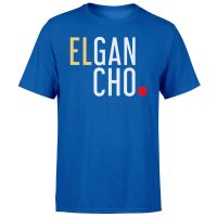 elgancho mens blue t-shirt - xxl - blue