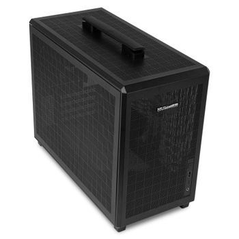 Carcasa NOX Hummer Refresh Mini Torre M-ATX Mesh Negra