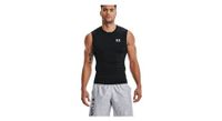 under armour heatgear armour camiseta de tirantes de compresion negra