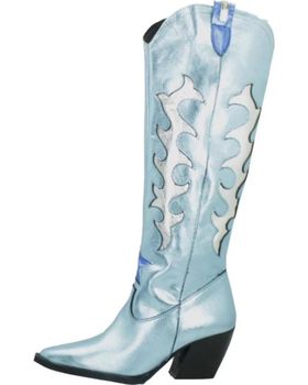 de YELLOW BOTAS MUJER MODELO FANCY XL COLOR AZUL CIELPLT