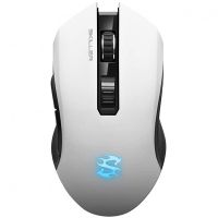 sharkoon skiller sgm3 raton gaming inalambrico 6000 dpi blanco