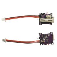 2 piezas de servo lineal digital micro 17g 37v-5v con conector jst de 1 mm para modelo de avion rc mini de 15g-40g