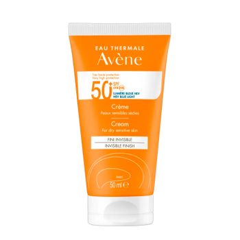 Avene Protector Solar Facial Créme +SPF50 Peaux Sensible Séches Protector Solar