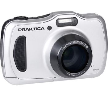 PRAKTICA Luxmedia WP240-S Compact Camera - Silver, Silver