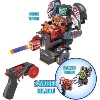 robot de accion silverlit rapidfire 2 en 1 teledirigido con blaster y dardos de espuma