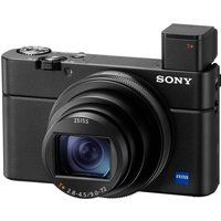 sony cyber-shot dsc-rx100 vii high performance compact camera - black black