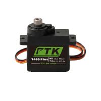 ptk 7465plus 75 kg servo rc digital con engranaje de metal para helicopteros rc de ala fija de alta velocidad 18 110