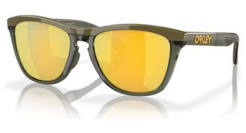 Gama oakley frogskins dark brush  prizm 24k polarized  ref  oo9284 0855