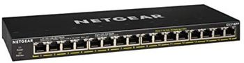 NETGEAR GS316PP No administrado Gigabit Ethernet (10/100/1000) Energía sobre Ethernet (PoE) Negro