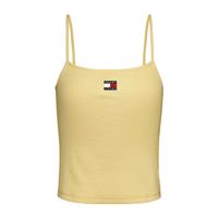 tommy jeans camiseta amarilla dw0dw17904-zho