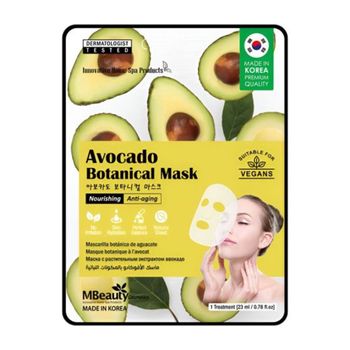 MBeauty Mascarilla botánica de aguacate 1ud