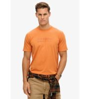 superdry para hombre m1012116a camiseta grafica utility sport naranja l casual algodon manga corta