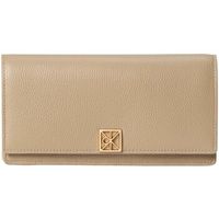 calvin klein jeans bolso de mano emblem hw pebble long bifold para mujer