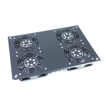 Kimex Tapa Superior 4 Ventiladores para Armario Rack 19