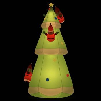 Árbol De Navidad Hinchable Con Led 500 Cm Vidaxl