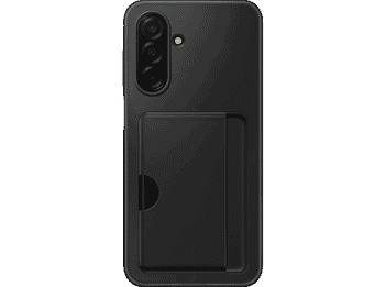 Funda móvil - Samsung, Para Galaxy A26 5G, Trasera, Bolsillo para tarjeta, Negra