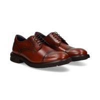 fluchos zapatos de vestir hombre - marron talla 42
