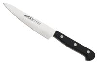 cuchillo de cocina de acero inoxidable nitrum 140 mm mango negro