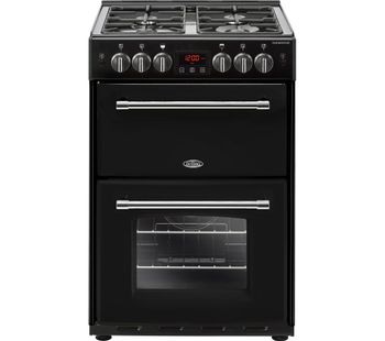 BELLING Farmhouse 60G 60 cm Gas Cooker - Black, Black