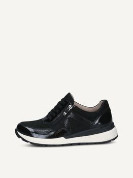 CAPRICE Sneaker, black, made of Leather, Size 37