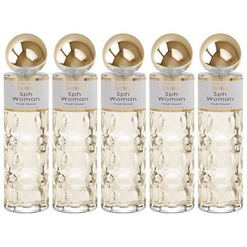 Pack De 5 Eau De Parfum Mujer Saphir Sph Woman 200ml