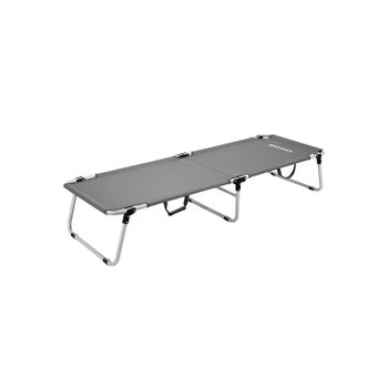 Cama de Camping Portátil y Plegable, Gris