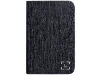 funda crypto wallet - ledger stax magnet shell nucleo de fibra vidrio con exterior tela imanes integrados morado