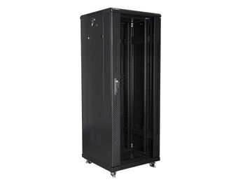 Rack de 32U Lanberg FF01-6632-12B 600x600mm Negro con Ventiladores y Capacidad 800kg