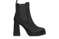 botin de mujer en microfibra con elastico black 40