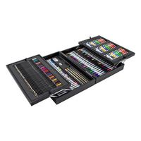 set de pintura artistica profesional en caja de madera 445x31x10cm