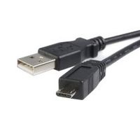 cable 3m micro usb b a usb a cargador para telafono mavil datos usb 20 - macho a macho - negro