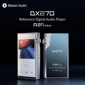 Reproductor de Música Portátil iBasso DX270 R2R Ultra 4G + 128G MP3 DAC USB Amp Accusilicone