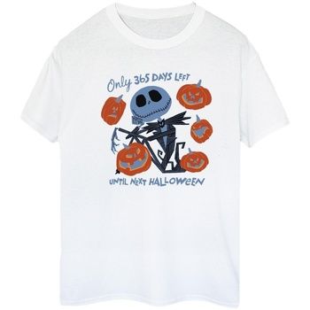 Nightmare Before Christmas Camiseta manga larga Only 365 Days Left Until Next Halloween para mujer