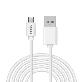 Cool Cable Universal USB 2.0 a USB-C 2.4 Amp 3m Blanco