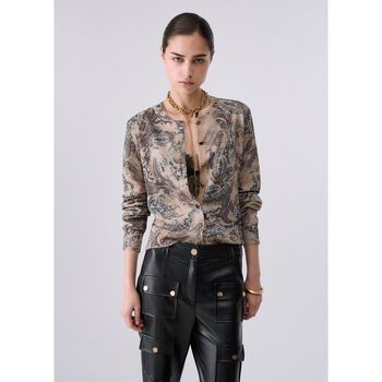 Liu Jo Chaqueta de punto Cárdigan de punto estampada para mujer