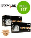 original multipack lexmark e360d printer toner cartridges 2 pack -e260a11e