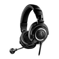 auriculares audio-technica ath-m50xsts con cable xlr y microfono para gaming negro