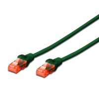 ewent cable de red rj45 cat 6 uutp 50cm verde