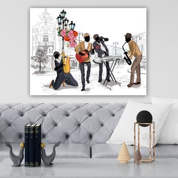 Pintura Decorativa Lienzo 406195363_70100 Multicolor 70x100 Cm