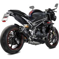 silenciador de escape triumph speed triple 1050 18- mivv delta race carbono