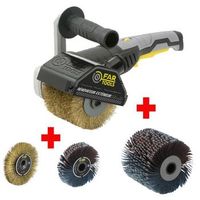pack rex120c renovador exterior  cepillo metalico fartools
