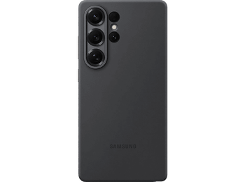 Funda móvil - Samsung, Para Galaxy S25 Ultra, De Silicona, Negro