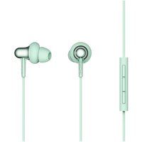 stylish dual-dynamic e1025 earphones - spearmint green green