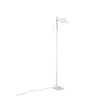lampara de pie led blanca 24w 2160lm regulable en altura y direccion con pedal y cct
