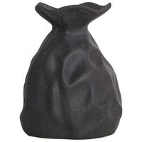 florero decoracion del hogar gres impermeable negro coontail