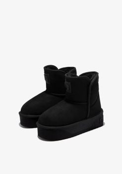 Botas Repelente al agua - Nordic V2 Basic Low Black Kids - Negro