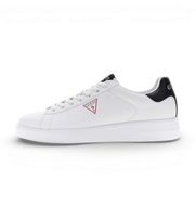 guess para hombre fmjyukele12 zapatillas yukern blanco 45 plano cordones casual