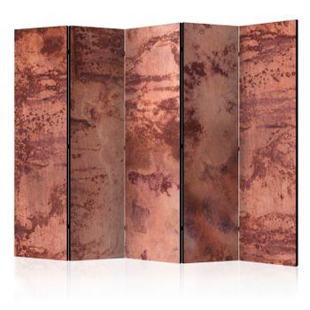 Biombo - Red Metal Sheet Ii (225x172 Cm)