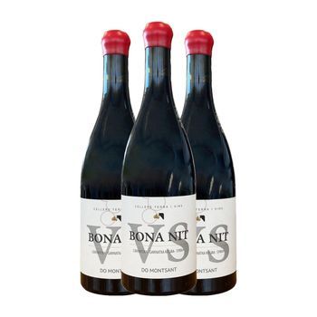 Terra I Vins Vino Tinto Bona Nit Vs Negre Montsant Crianza 75 Cl 14.5% Vol. (pack De 3 Unidades)