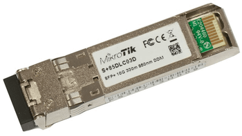 Mikrotik S+85DLC03D Modulo SFP+ Multi Modo 300m